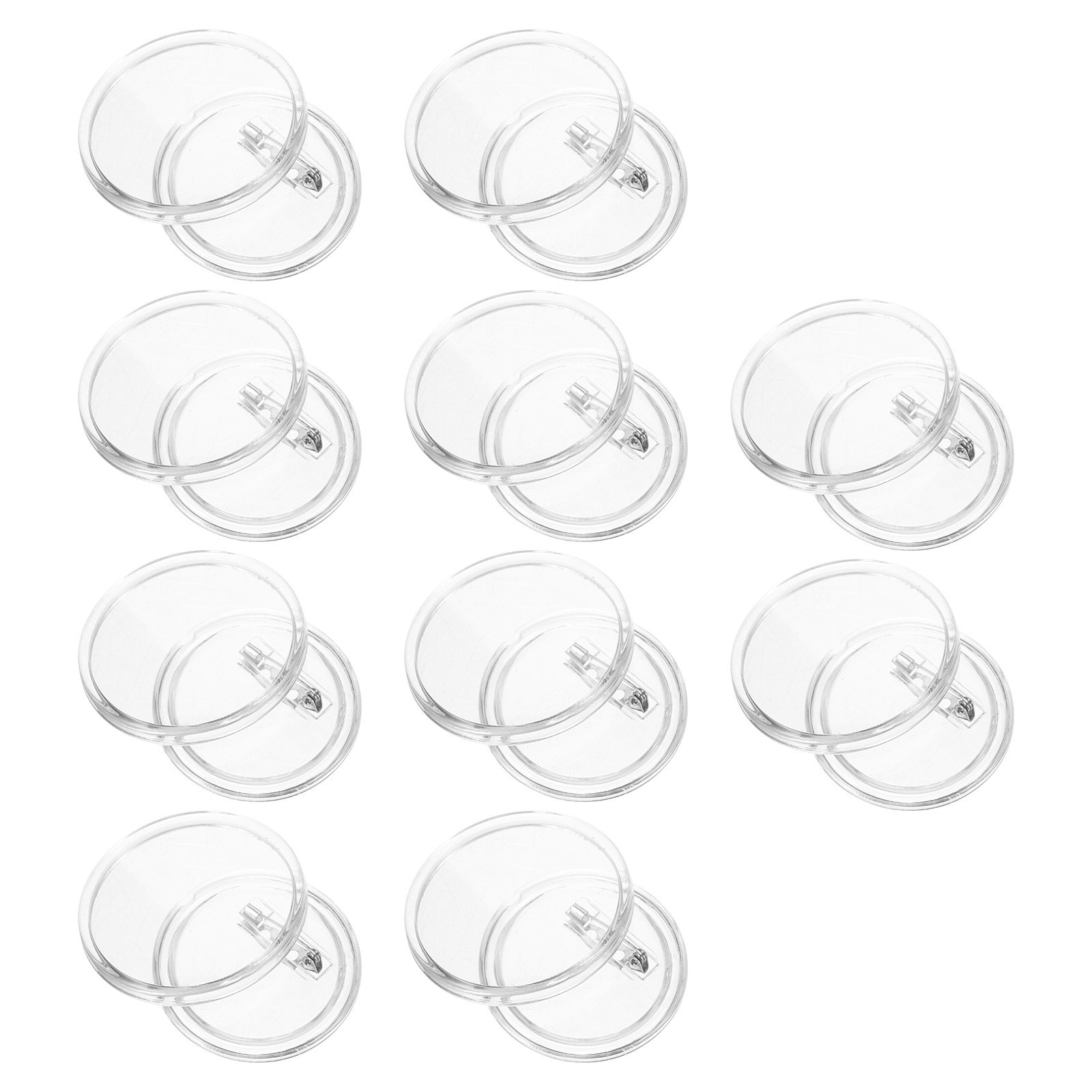 Button Badge Blank - 10Pcs Acrylic Photo Badge Blank Button