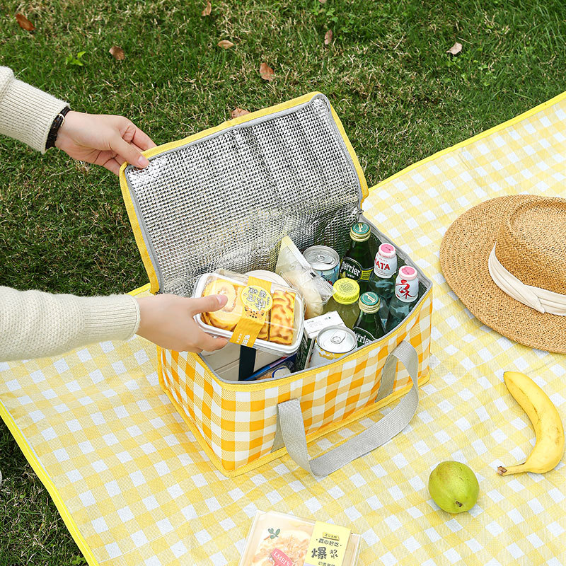 Large Capacity Insulated Picni - Tote Bag Sublimation のレビューと価格