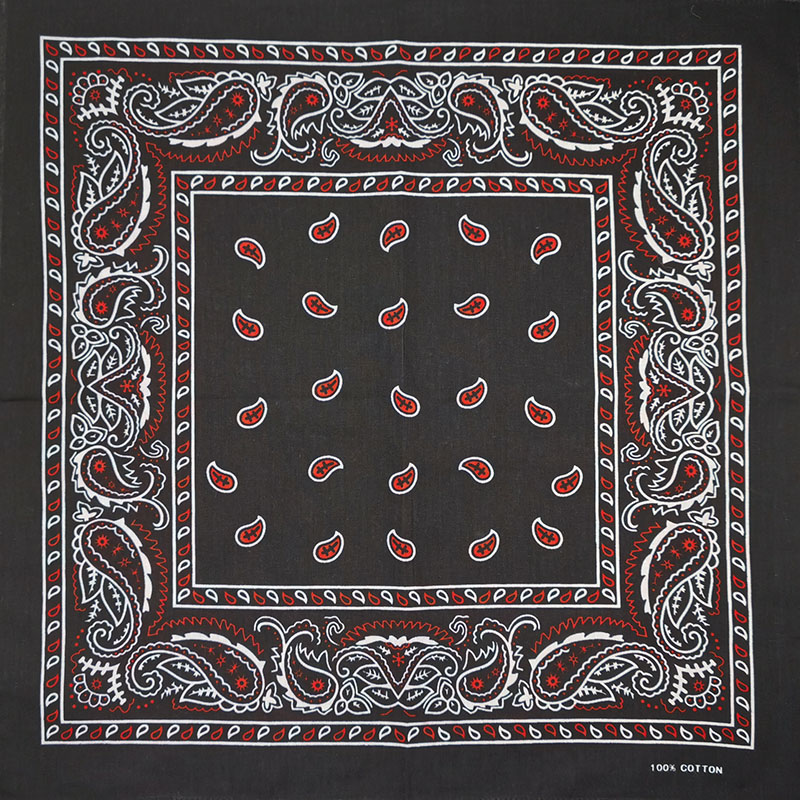 Fashion Unisex Black Paisley H - Bandana Blank White のレビューと価格