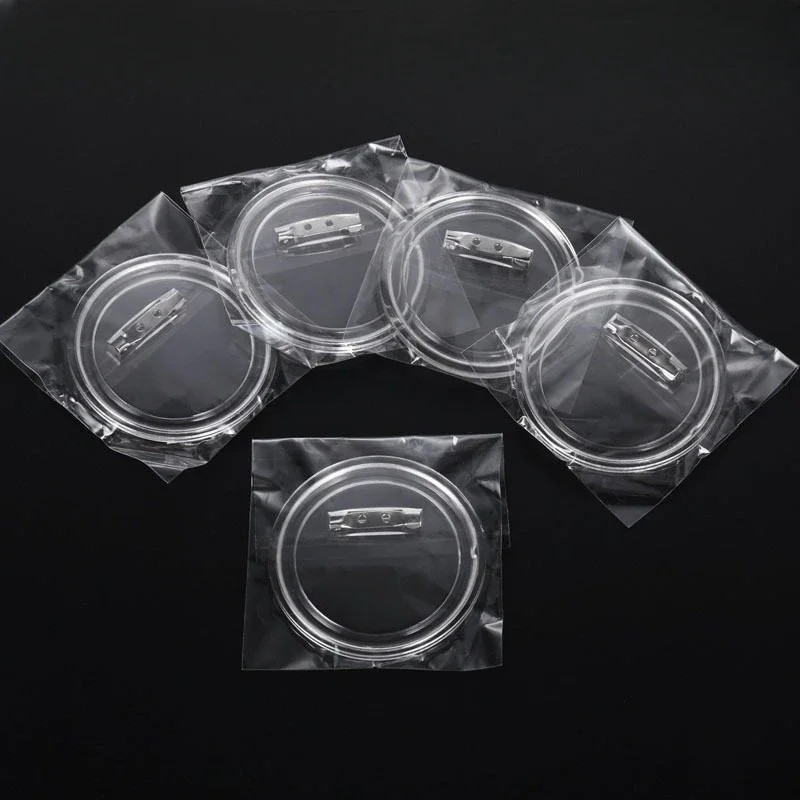 30pcs acrylic blank badge pin  - Button Badge Blank のレビューと価格