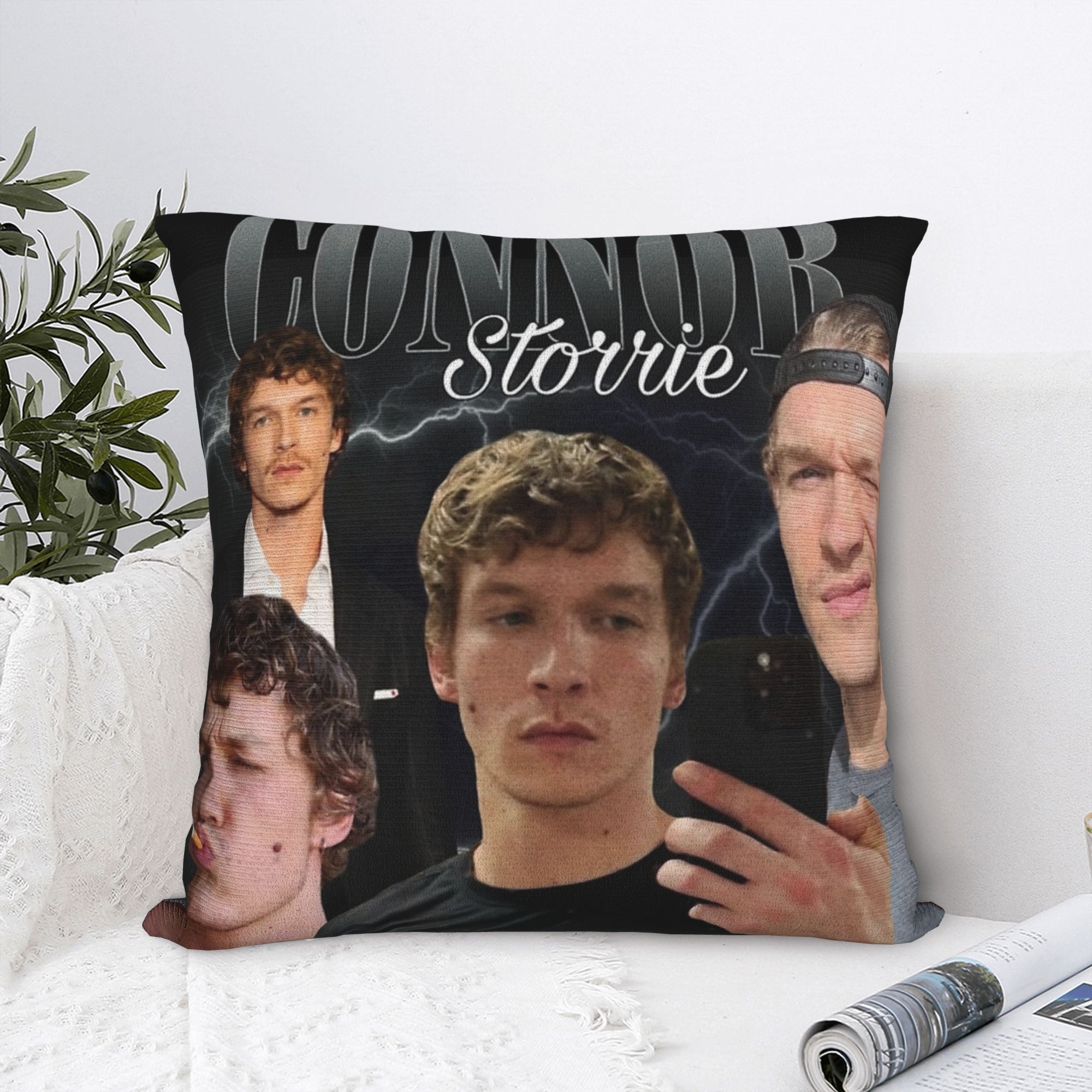 Connor Storrie Heated Rivalry  - Pillow Cover Sublimation のレビューと価格