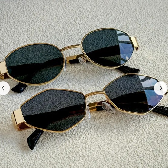 Trendy Round Frame Metal Sungl - Metal Photo Panel のレビューと価格