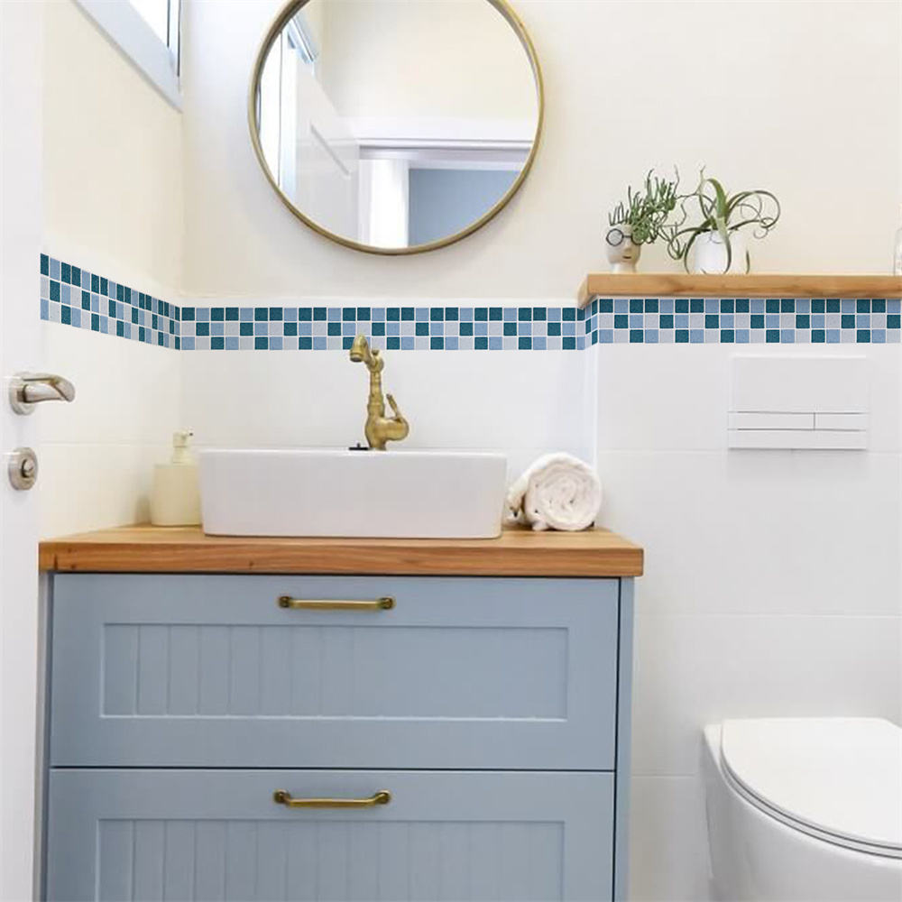 Blue Mosaic Self-Adhesive Base - Ceramic Tile Blank のレビューと価格