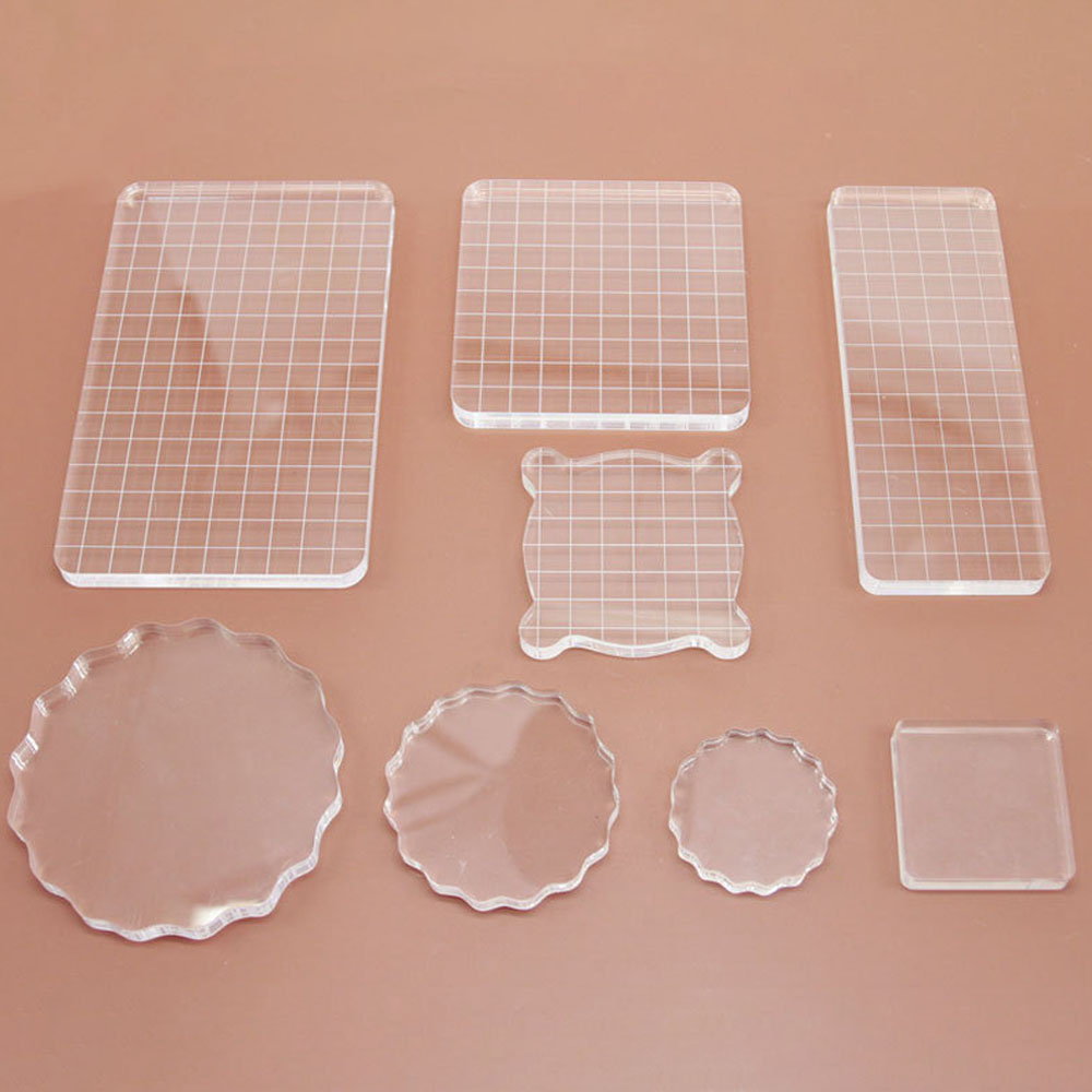 Clear Acrylic Stamp Block Use  - Photo Acrylic Block のレビューと価格