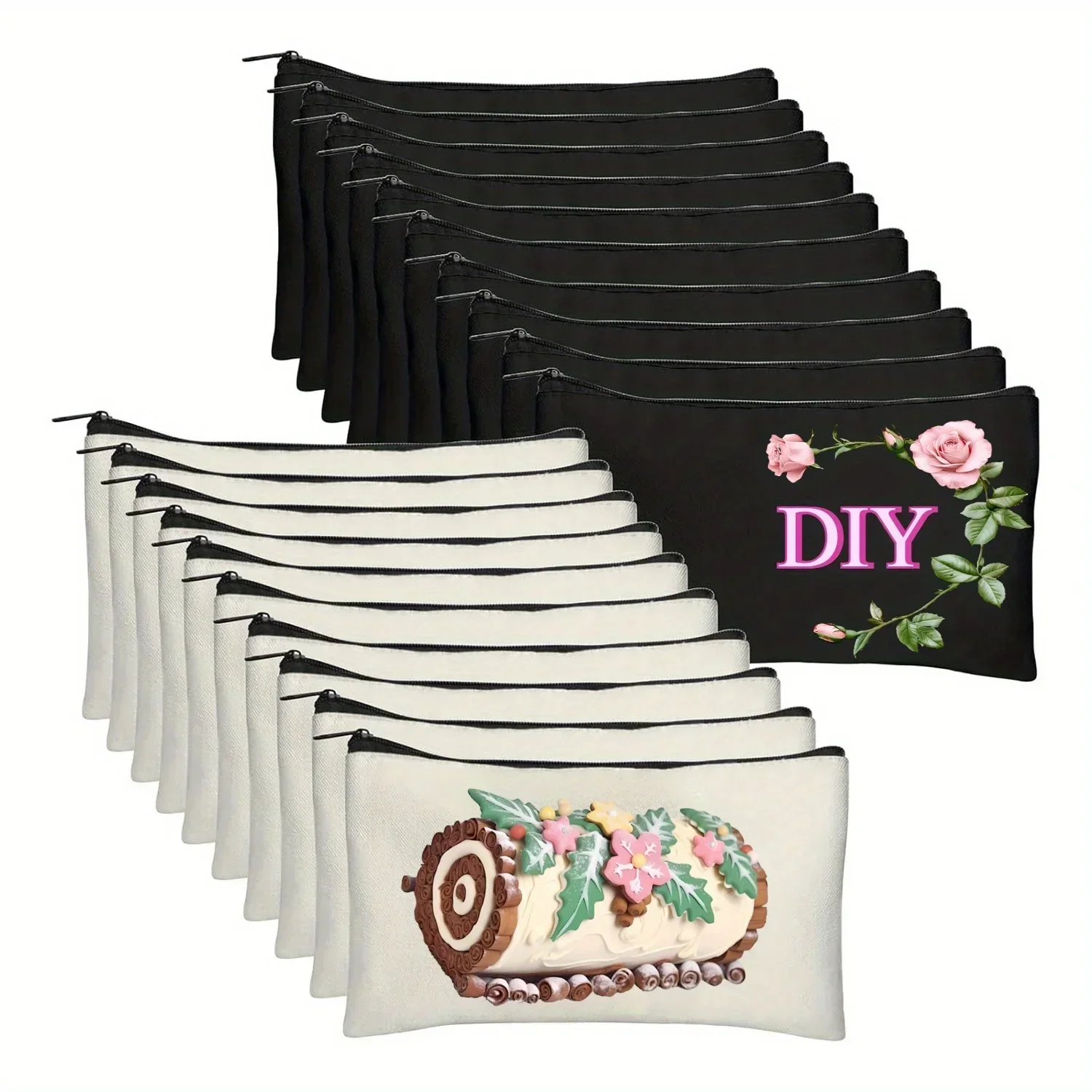20pcs Sublimation Blank Makeup - Tote Bag Sublimation のレビューと価格