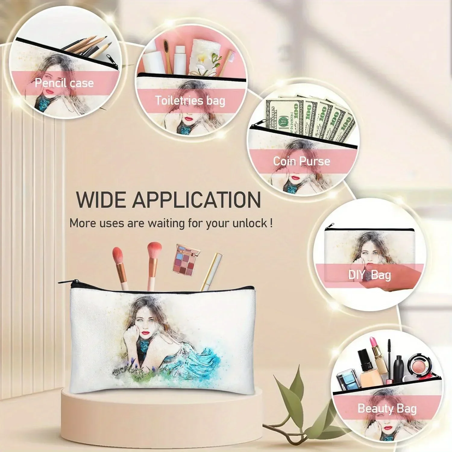20pcs Sublimation Blank Makeup - Tote Bag Sublimation のレビューと価格