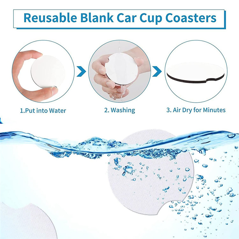 COFA-1 Set DIY Sublimation Bla - Coaster Sublimation Blank のレビューと価格