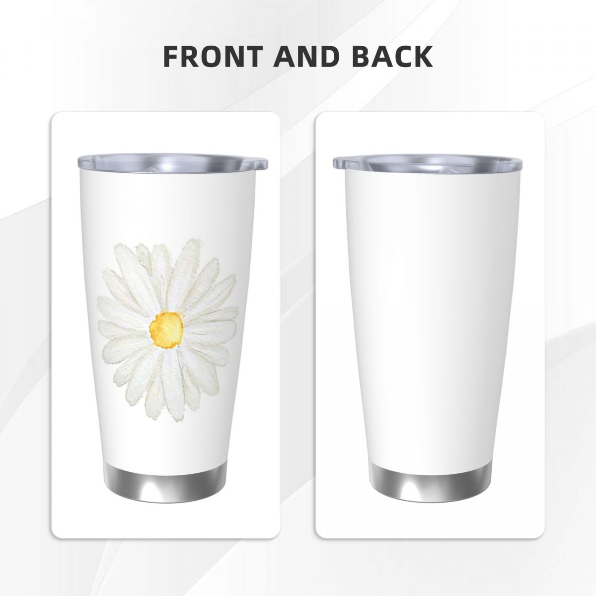Hand Painted One Little White  - Tumbler 20Oz White のレビューと価格