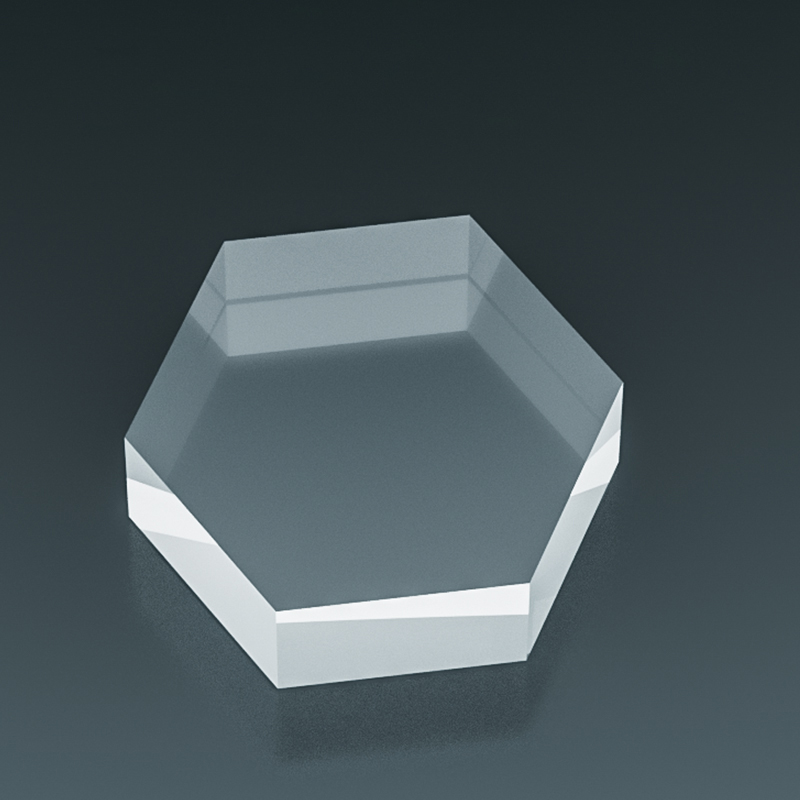 Clear Polished Hexagonal Acryl - Photo Acrylic Block のレビューと価格