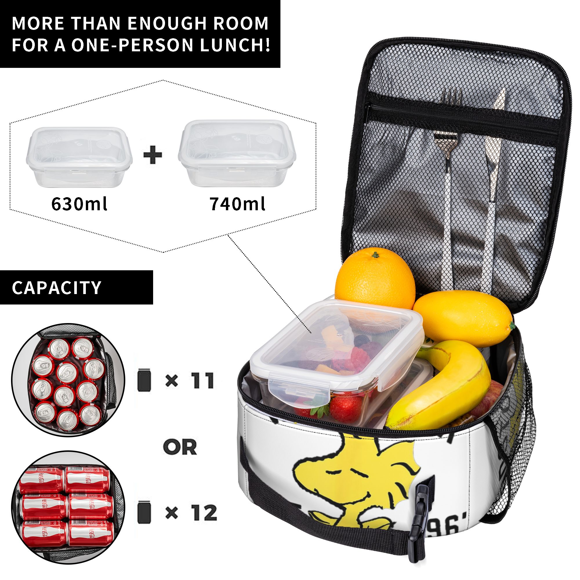 Peanuts Woodstock Snoopy Insul - Tote Bag Sublimation のレビューと価格