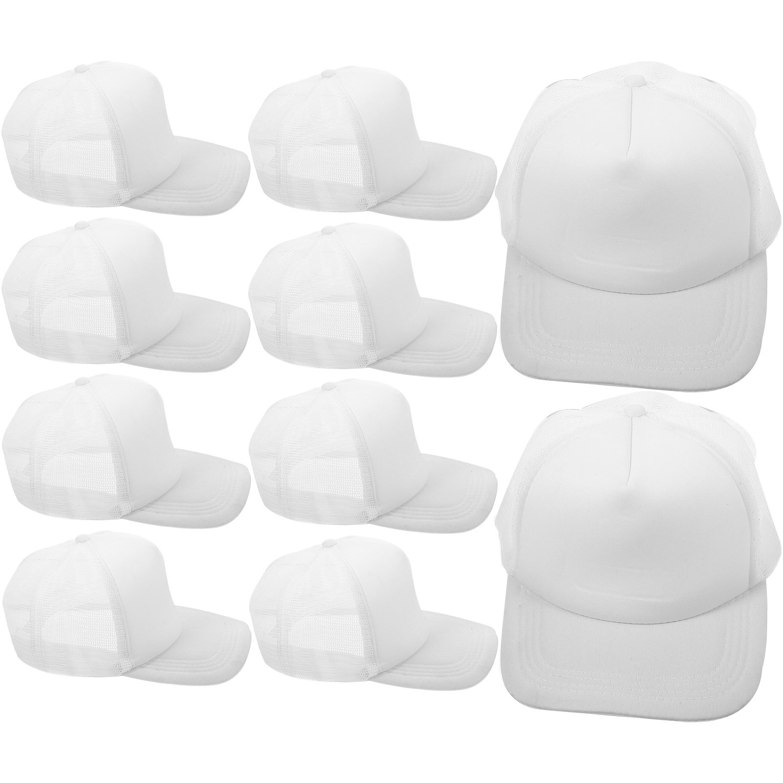 10Pcs Blank Sublimation Mesh B - Hat Sublimation Blank のレビューと価格