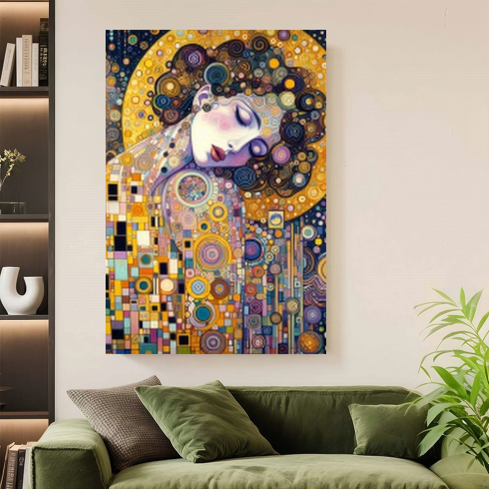Framed S Gustav Klimt Inspired - Canvas Wrap Ready のレビューと価格