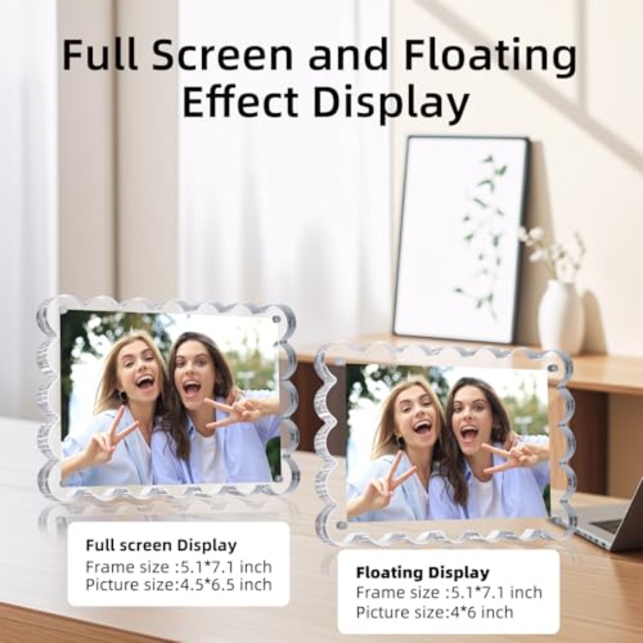 3 Pack Acrylic Picture Frame.  - Photo Acrylic Block のレビューと価格