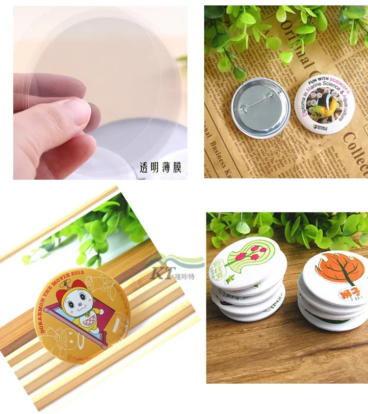100pcs Blank Badge Pin Button  - Button Badge Blank のレビューと価格