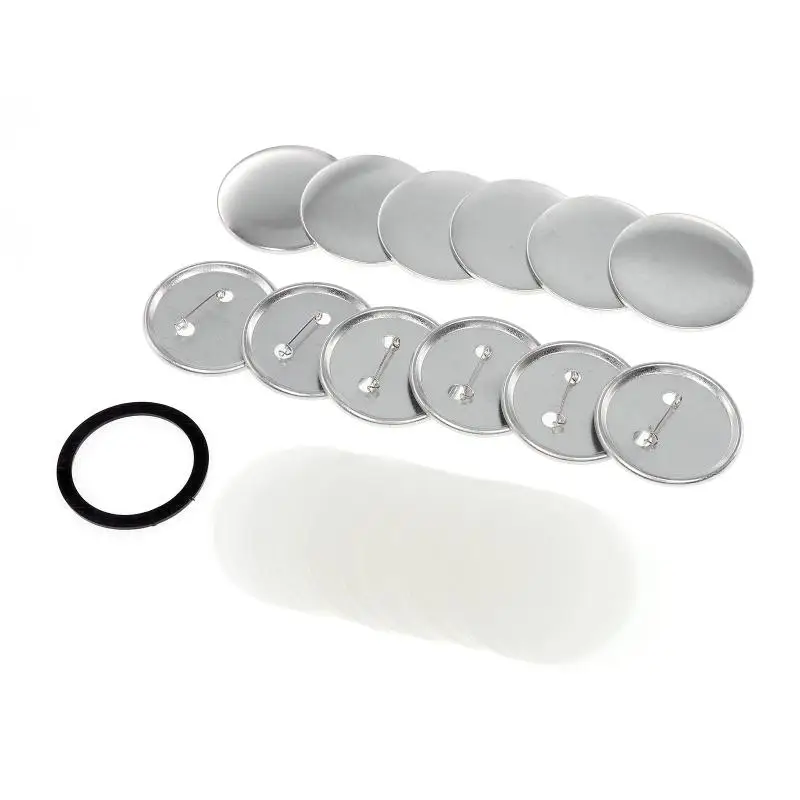 100pcs Blank Badge Pin Button  - Button Badge Blank のレビューと価格
