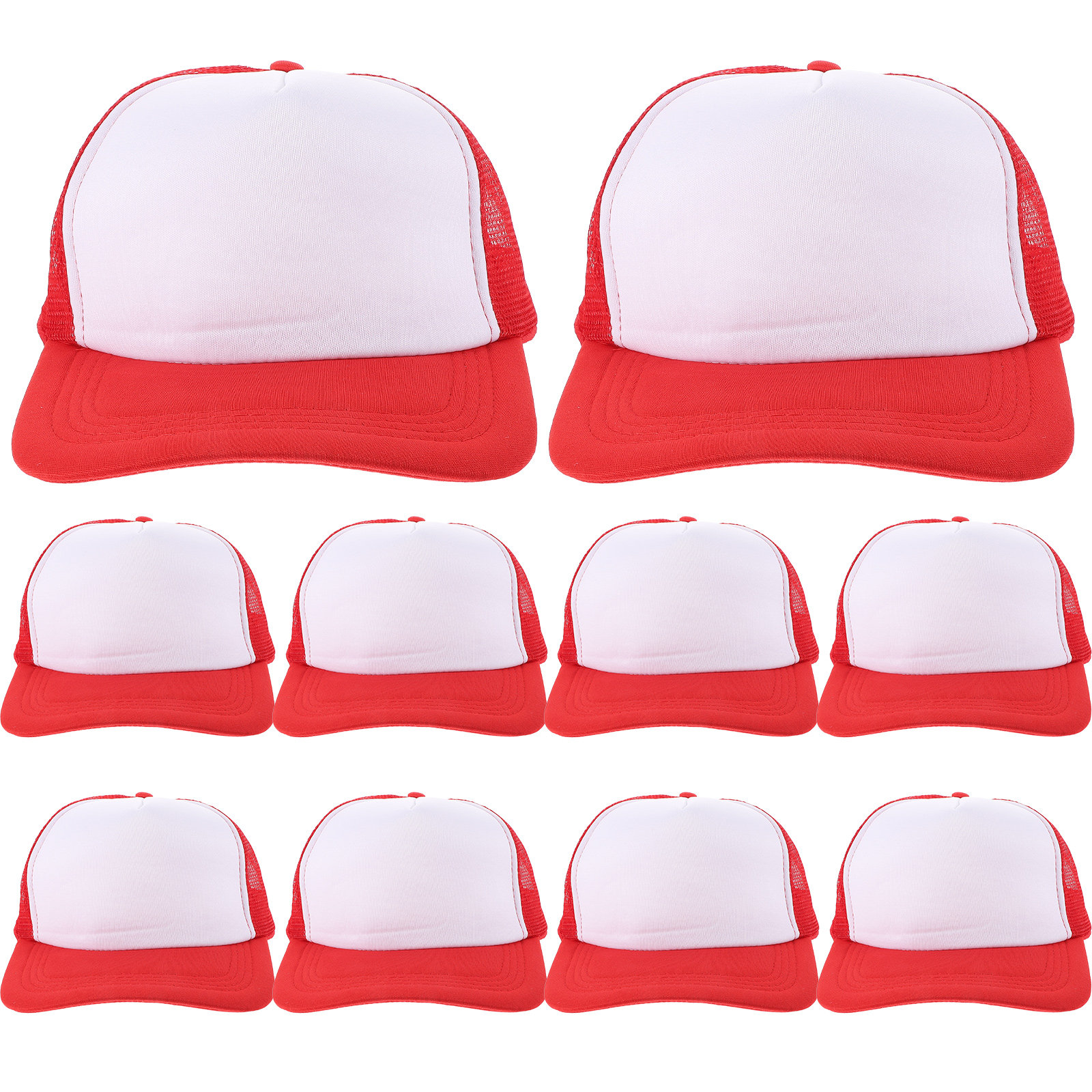 10Pcs DIY Blank Baseball Hats  - Hat Sublimation Blank のレビューと価格