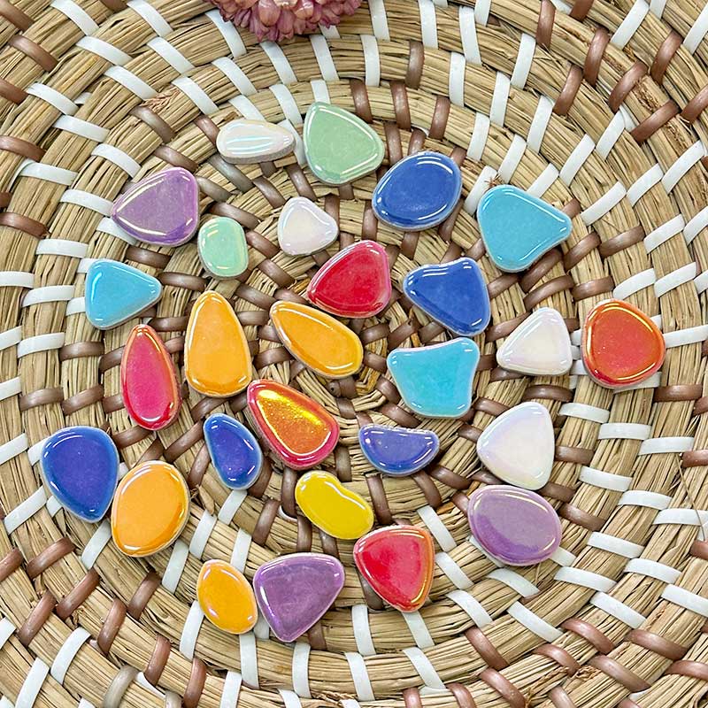 50g Porcelain DIY irregular Ph - Ceramic Tile Blank のレビューと価格