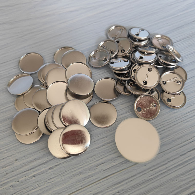 100 SET Blank Badge Pin Button - Button Badge Blank のレビューと価格