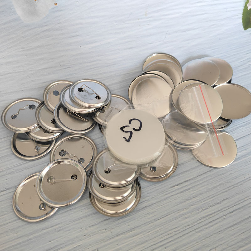 100 SET Blank Badge Pin Button - Button Badge Blank のレビューと価格