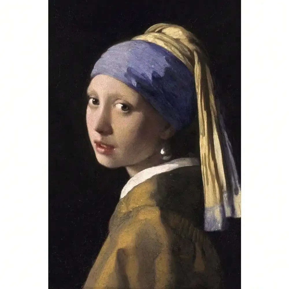 Girl With A Pearl Earring Canv - Canvas Wrap Ready のレビューと価格