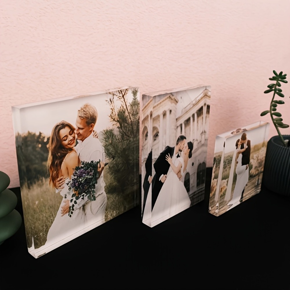 Custom Acrylic Anniversary Pho - Photo Acrylic Block のレビューと価格
