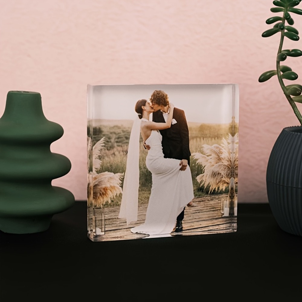 Custom Acrylic Anniversary Pho - Photo Acrylic Block のレビューと価格