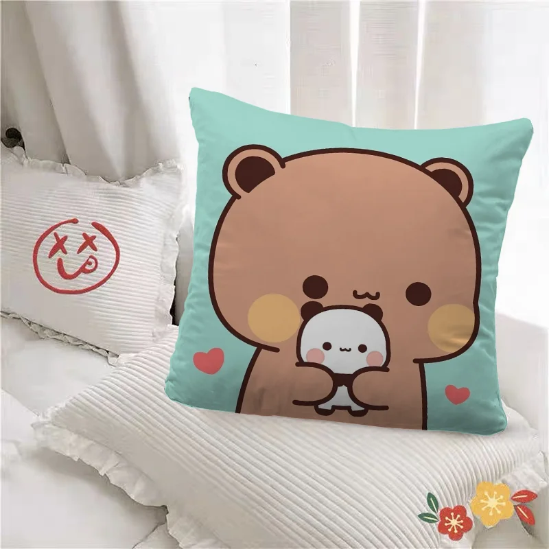 Anime Pillow Bubu Dudu Decorat - Pillow Cover Sublimation のレビューと価格