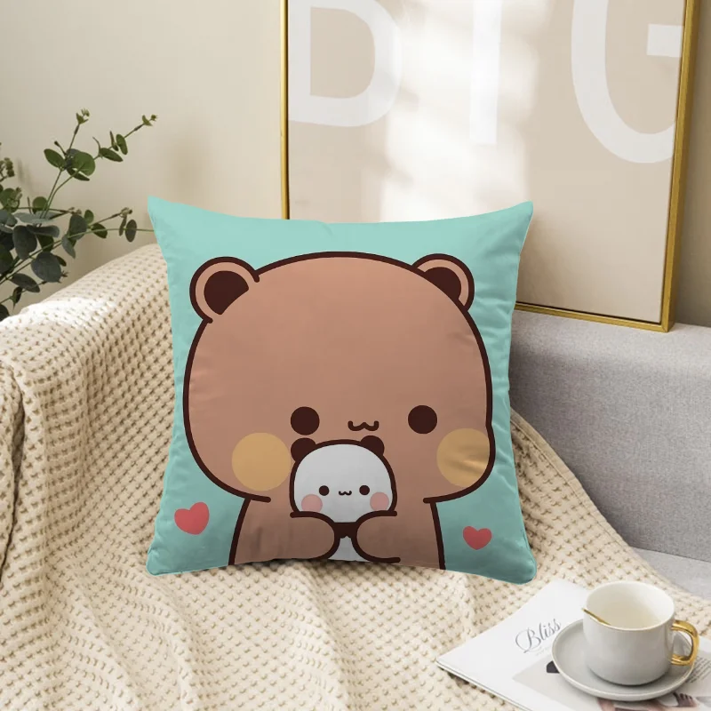 Anime Pillow Bubu Dudu Decorat - Pillow Cover Sublimation のレビューと価格