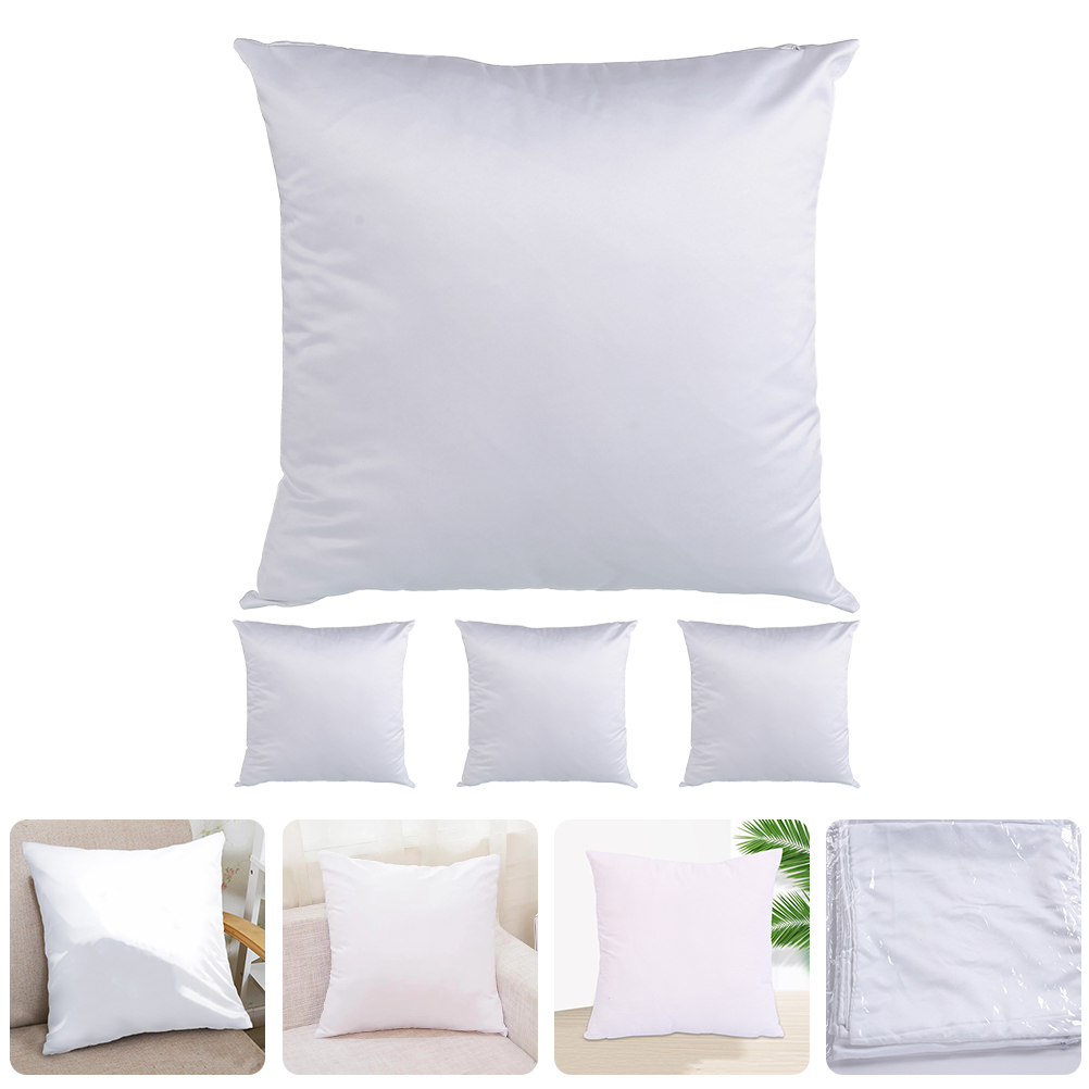 4Pcs White Sublimation Pillow  - Pillow Cover Sublimation のレビューと価格