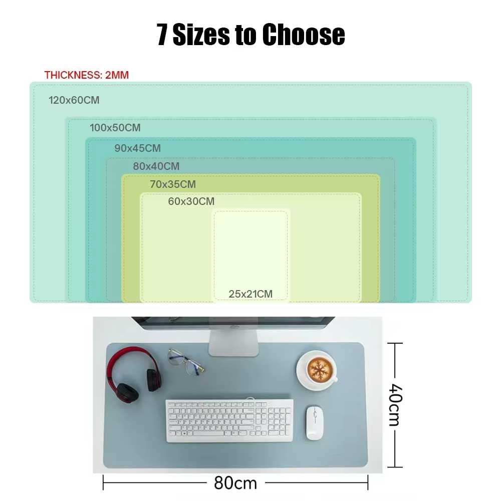 Large Size Office Computer Des - Mouse Pad Blank Sublimation のレビューと価格