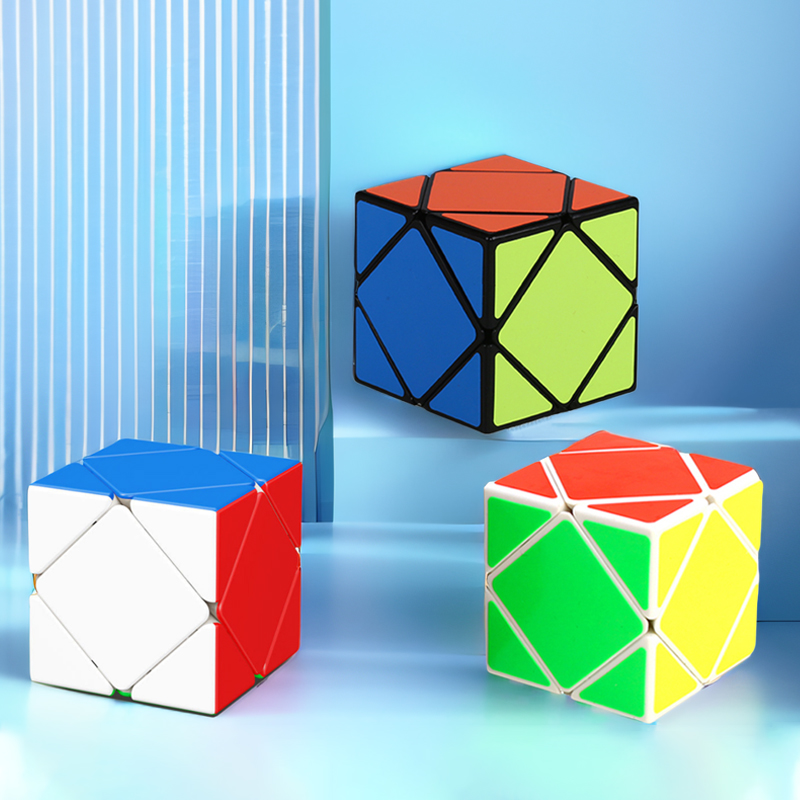 SENGSO Skewb Speed Cube Sticke - Puzzle Blank White のレビューと価格