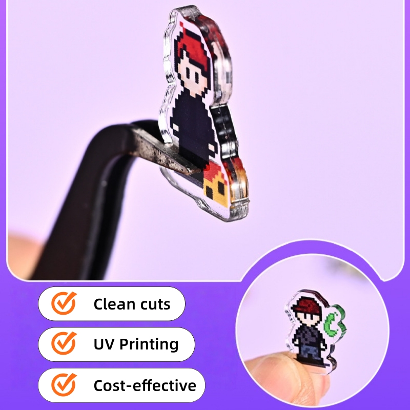 1pc Custom Double-Layer Acryli - Photo Acrylic Block のレビューと価格