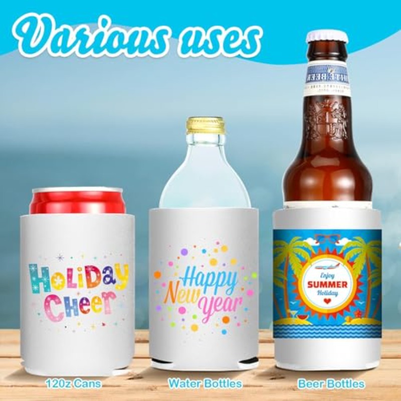 5/10 Pcs Blank Sublimation Can - Puzzle Blank White のレビューと価格