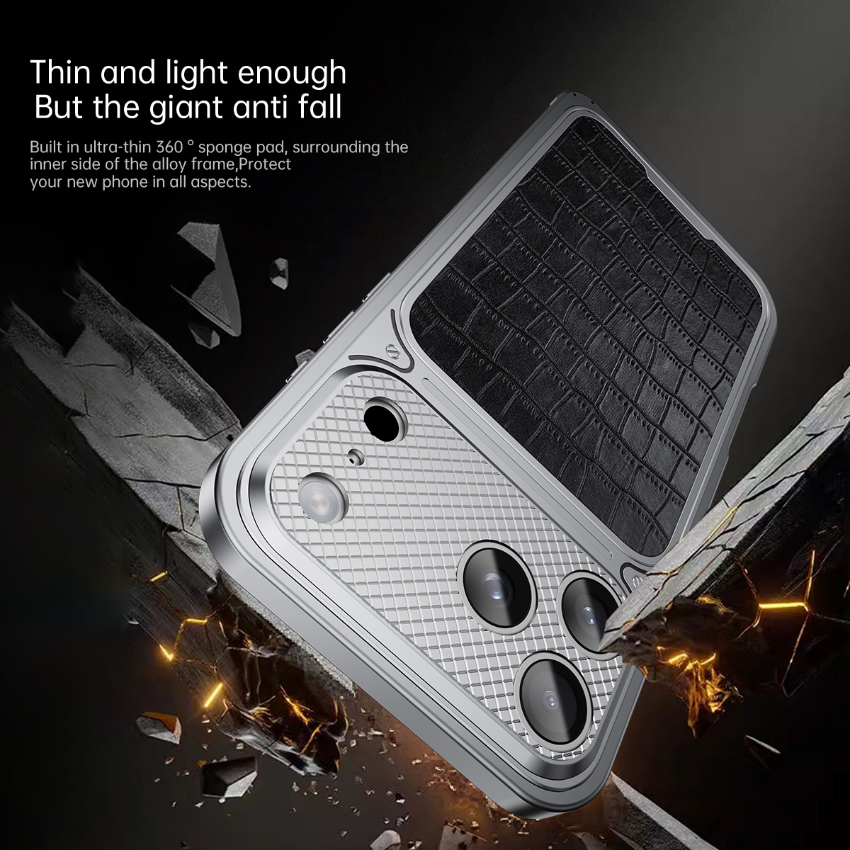 High End Crocodile Leather Pat - Metal Photo Panel のレビューと価格