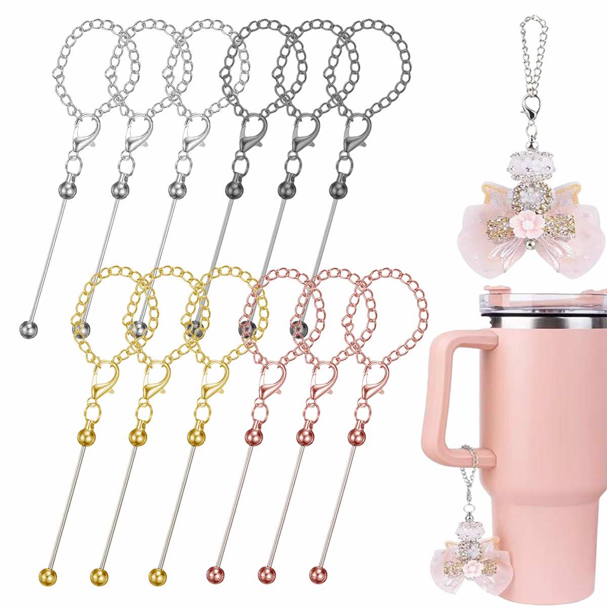 10/20pcs bulk keychains with m - Water Bottle Blank のレビューと価格
