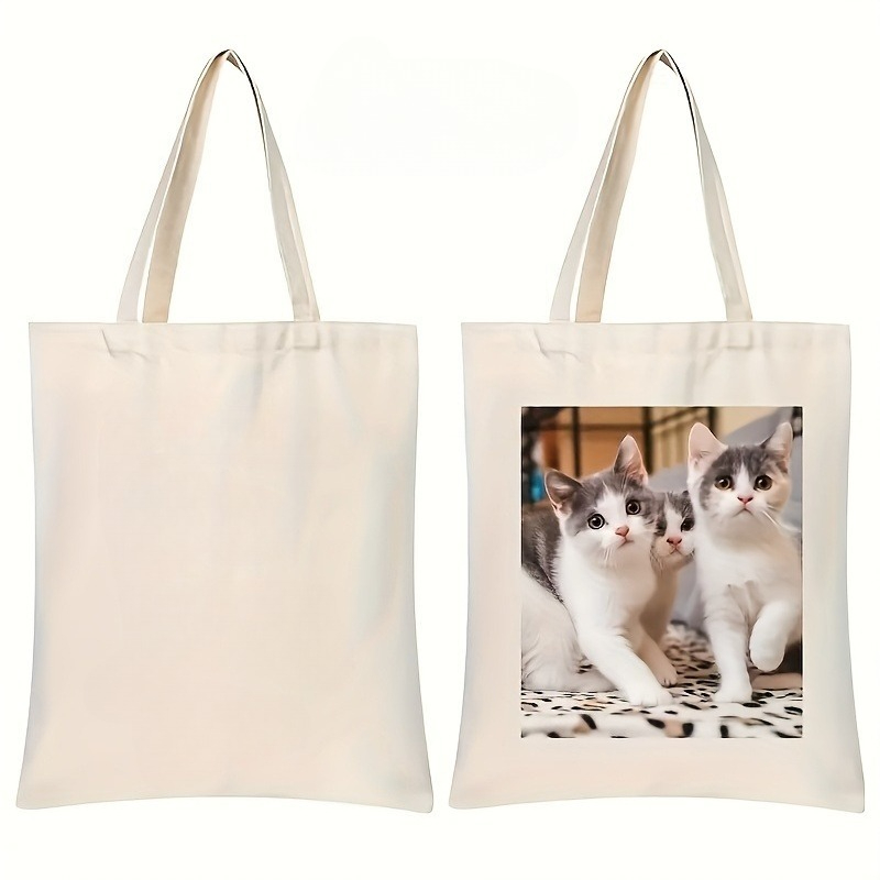 5 Pcs Sublimation Tote Bags, R - Tote Bag Sublimation のレビューと価格