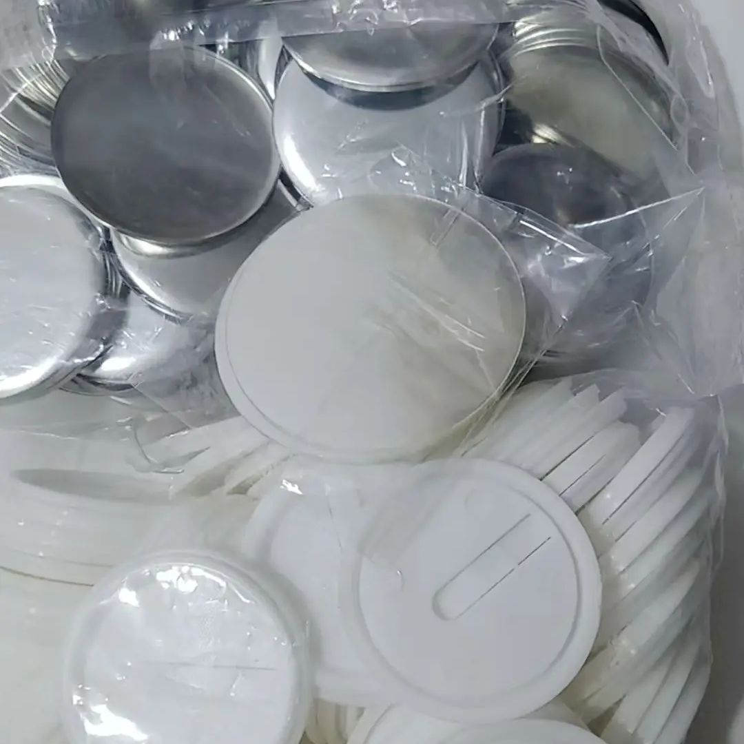 100pcs 58mm 2.25inch Insert bu - Button Badge Blank のレビューと価格