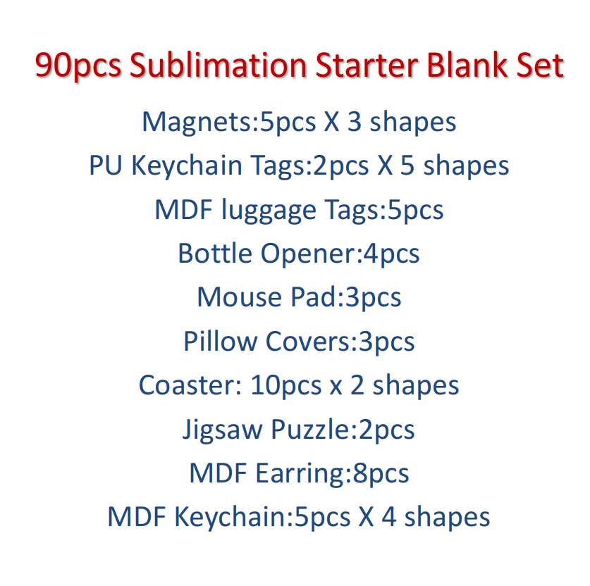 90pcs  Sublimation Blank Start - Pillow Cover Sublimation のレビューと価格