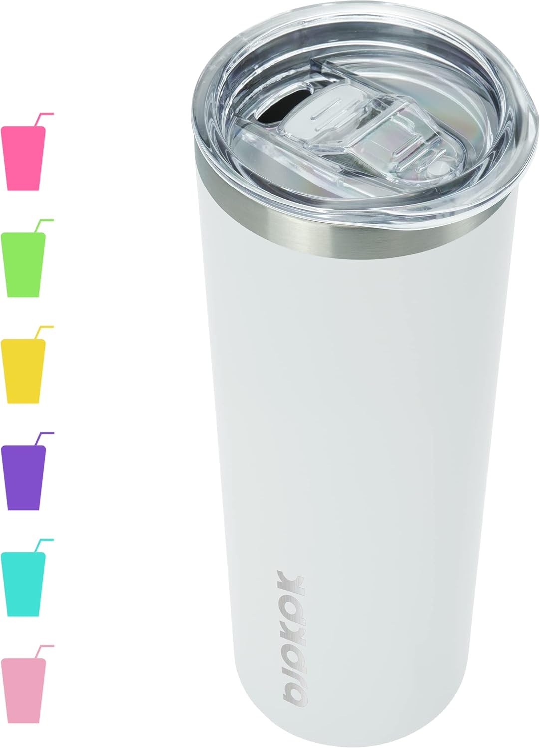 20 oz Skinny Tumbler with Lid, - Tumbler 20Oz White のレビューと価格