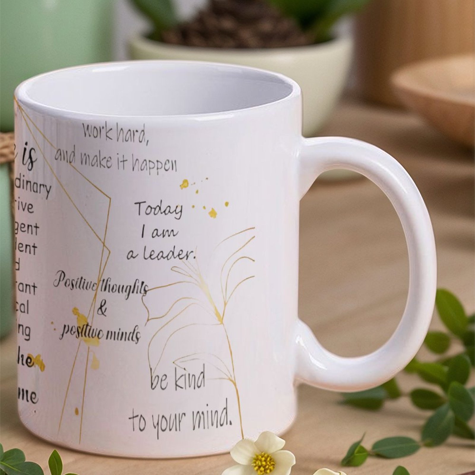 A Poster With A Quote About Sh - Sublimation Mug White のレビューと価格