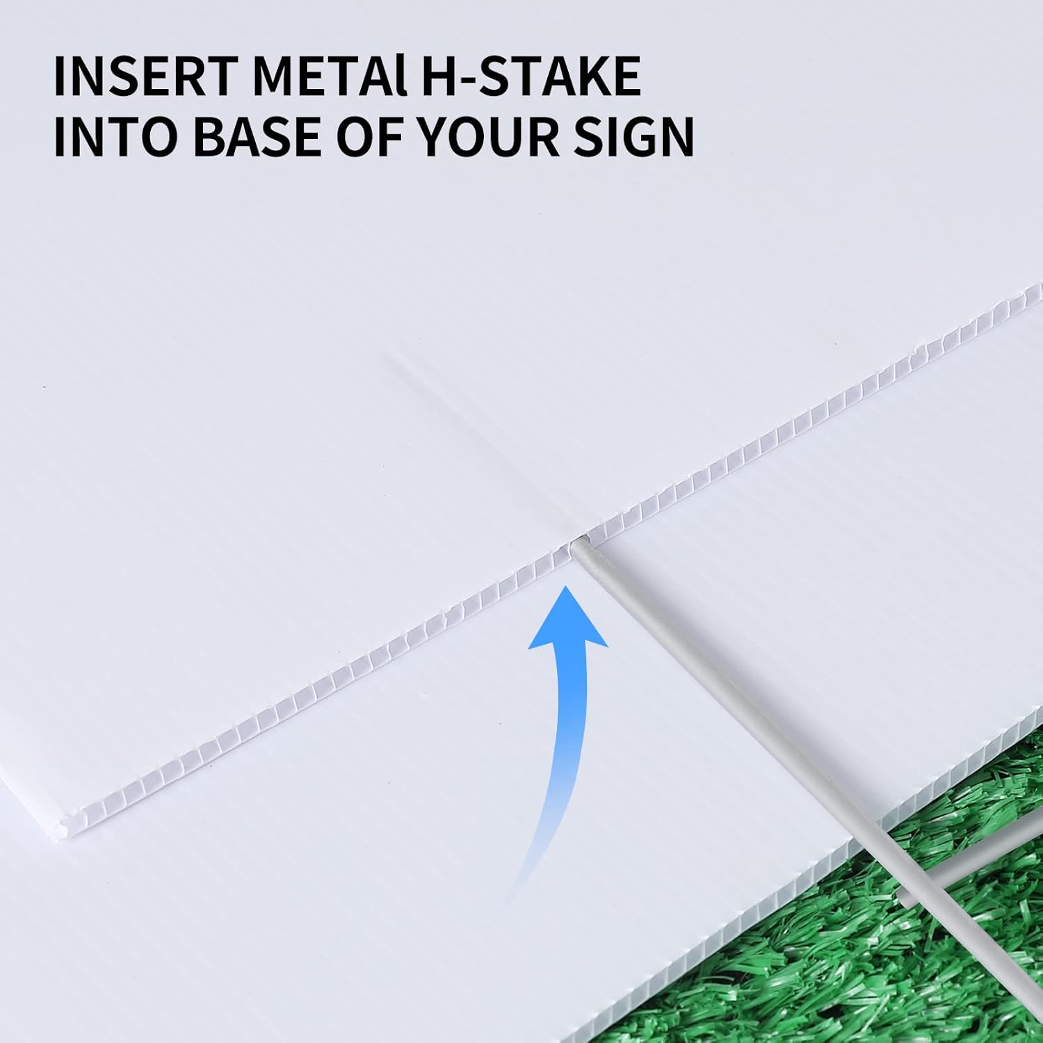 18x12 Inch Blank Yard Signs wi - Yard Sign Blank のレビューと価格