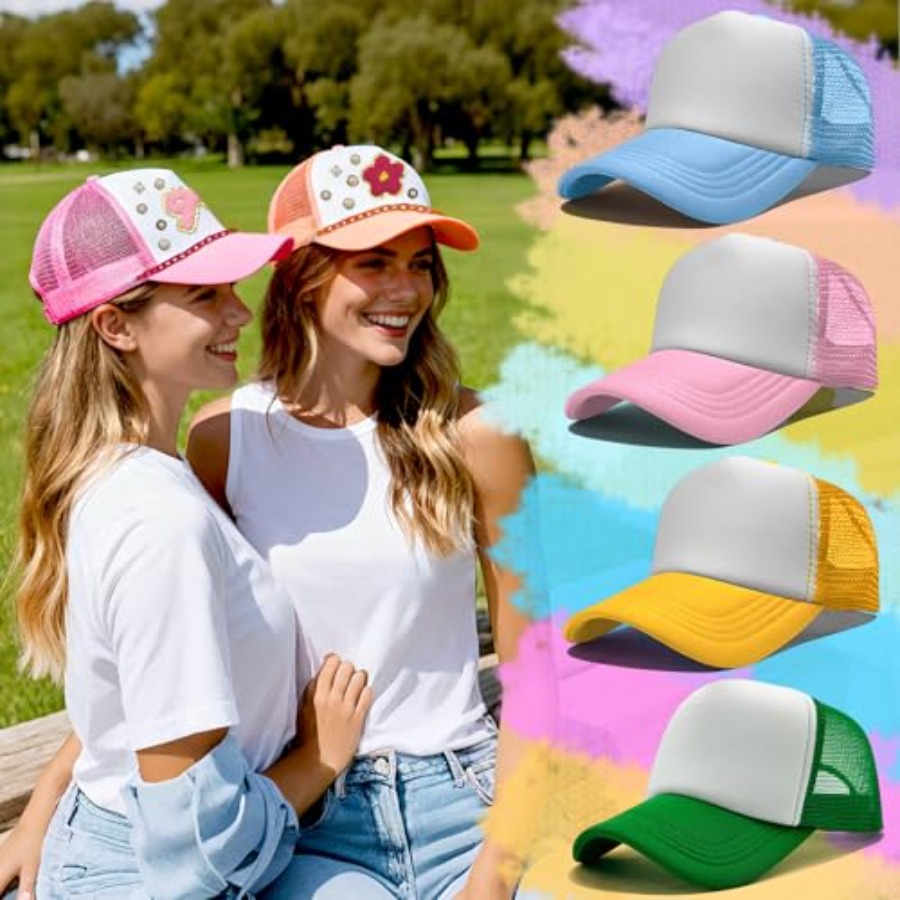 10 Pack Blank Trucker Hats DIY - Hat Sublimation Blank のレビューと価格