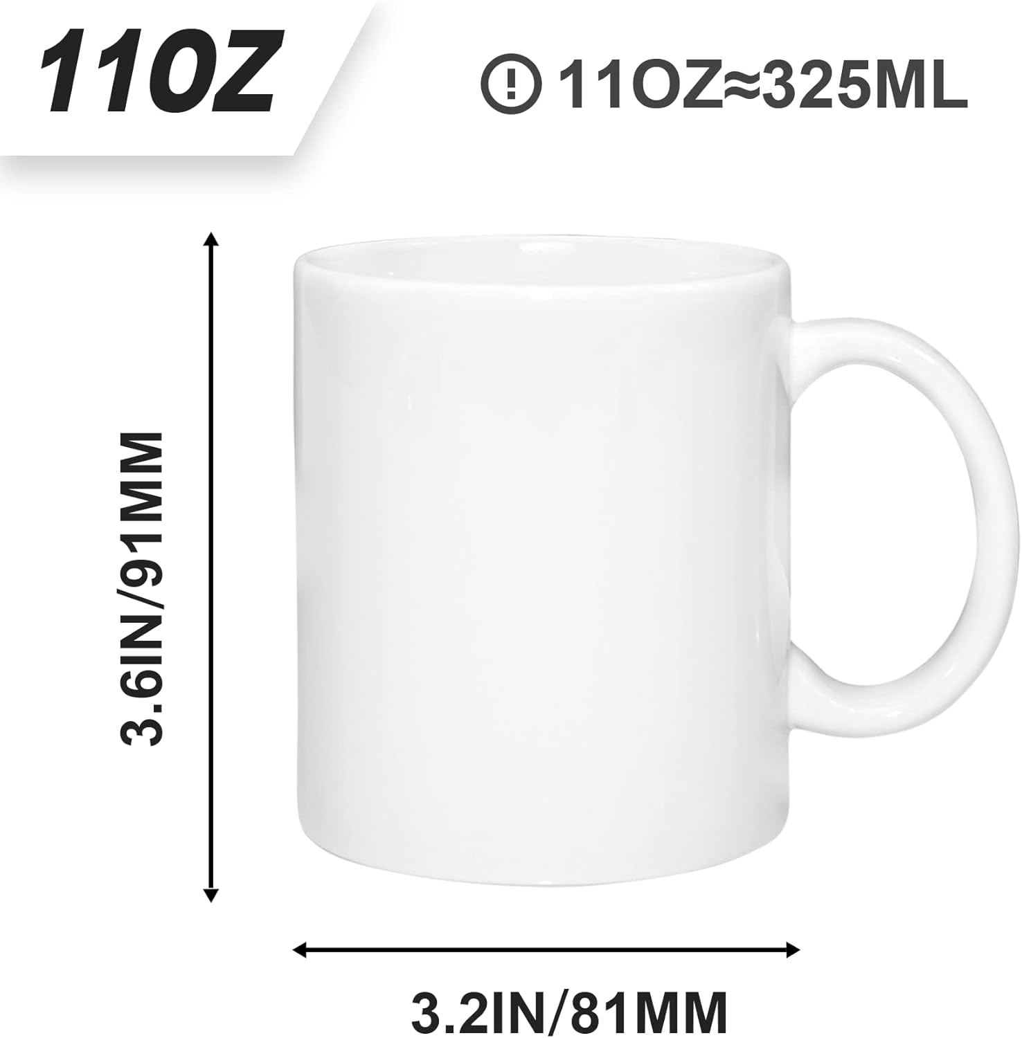Set of 36 Sublimation Blanks D - Sublimation Mug White のレビューと価格