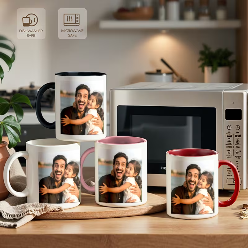 Custom Ceramic Mug Color Insid - Sublimation Mug White のレビューと価格