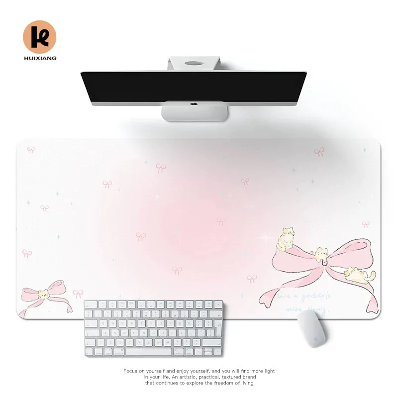 Simple Korean Bow Pu Leather M - Mouse Pad Blank Sublimation のレビューと価格