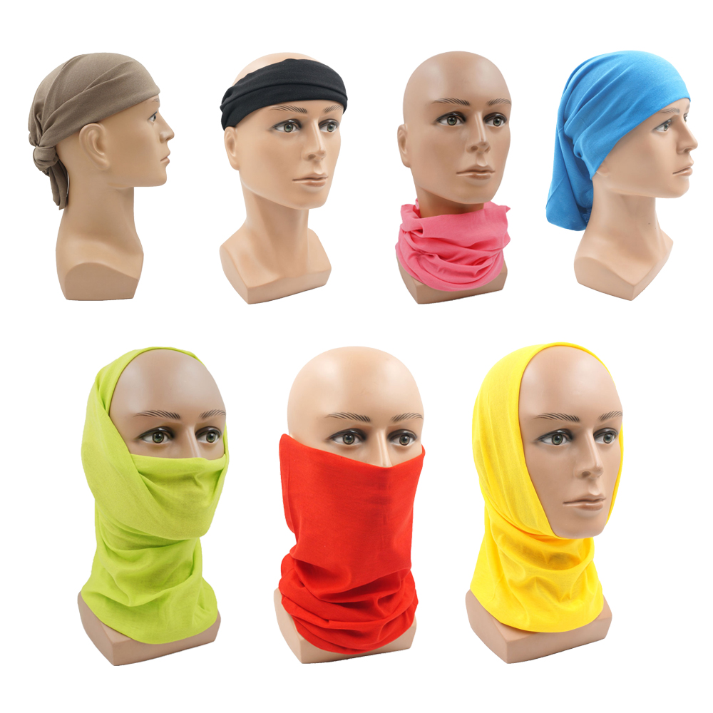Sun Protective Tube Scarf 9.8' - Bandana Blank White のレビューと価格