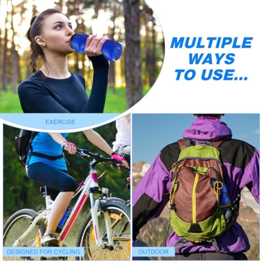 24 Pcs Sports Water Bottles Bu - Water Bottle Blank のレビューと価格