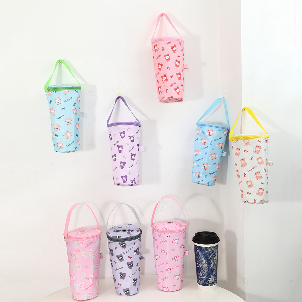 Cute Kuromi Handheld Bag Porta - Tote Bag Sublimation のレビューと価格