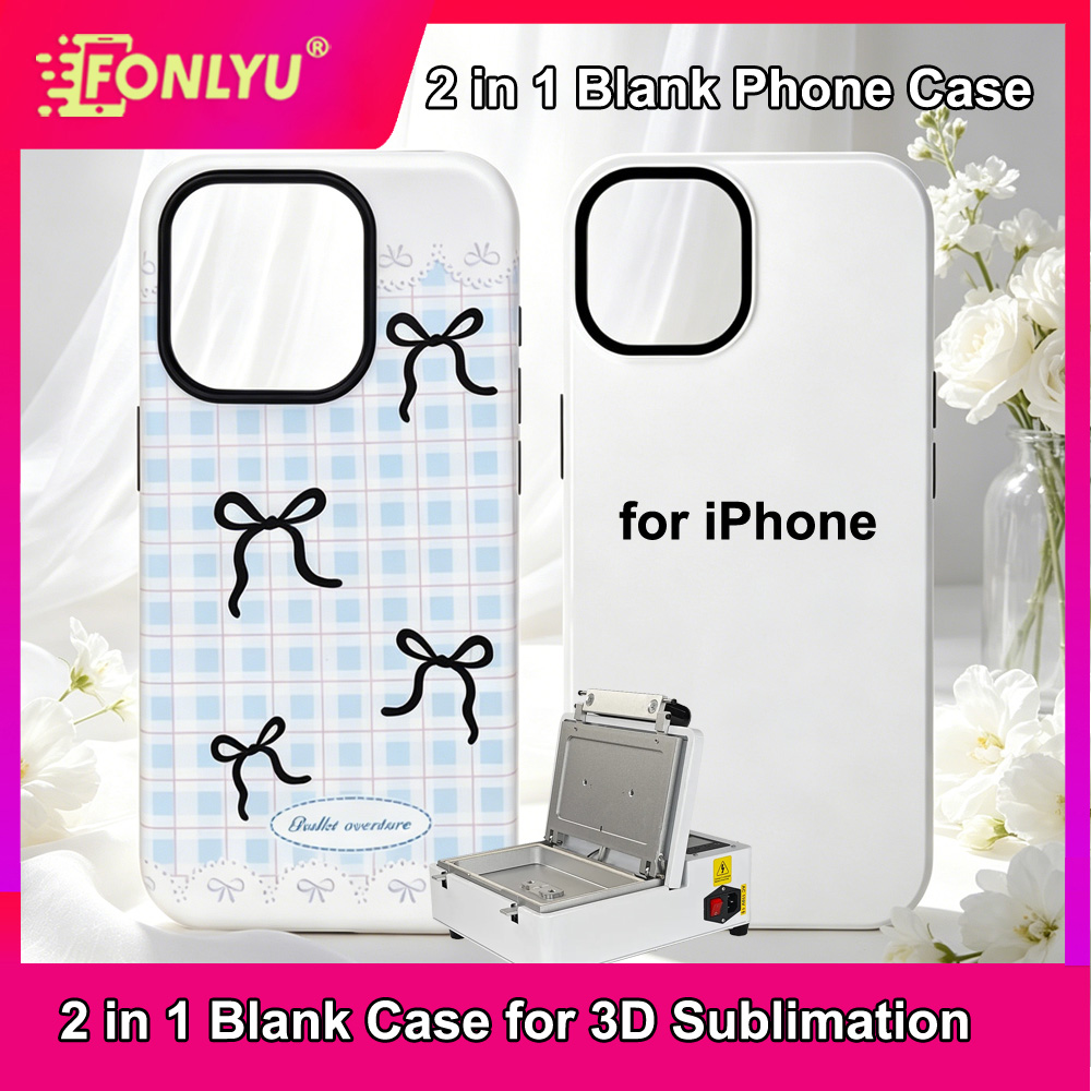 FONLYU 2 in 1 Sublimation Phon - Phone Case Blank Print のレビューと価格