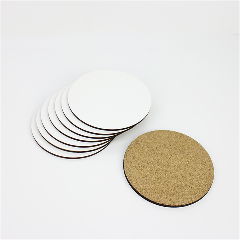100Pcs/Lot DIY Sublimation Bla - Coaster Sublimation Blank のレビューと価格